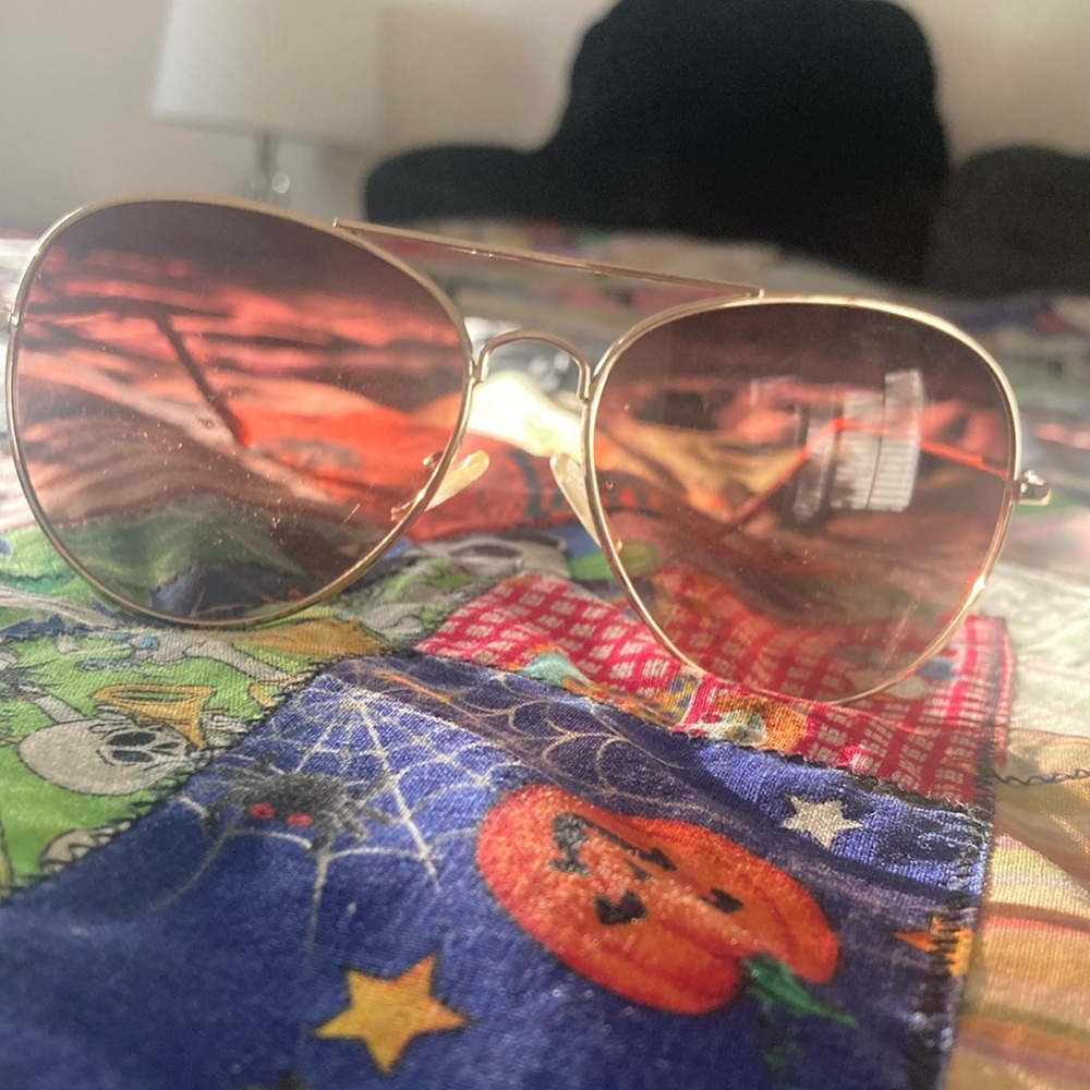 Tan Reebok Sunglasses